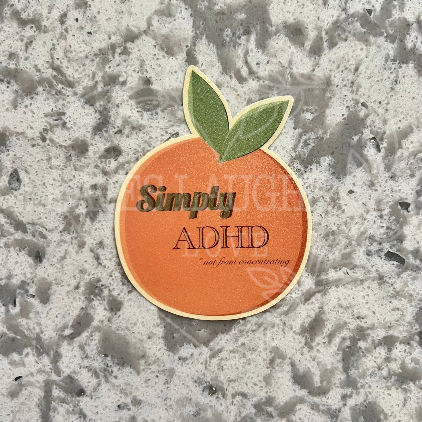 Simply ADHD Citrus Sticker