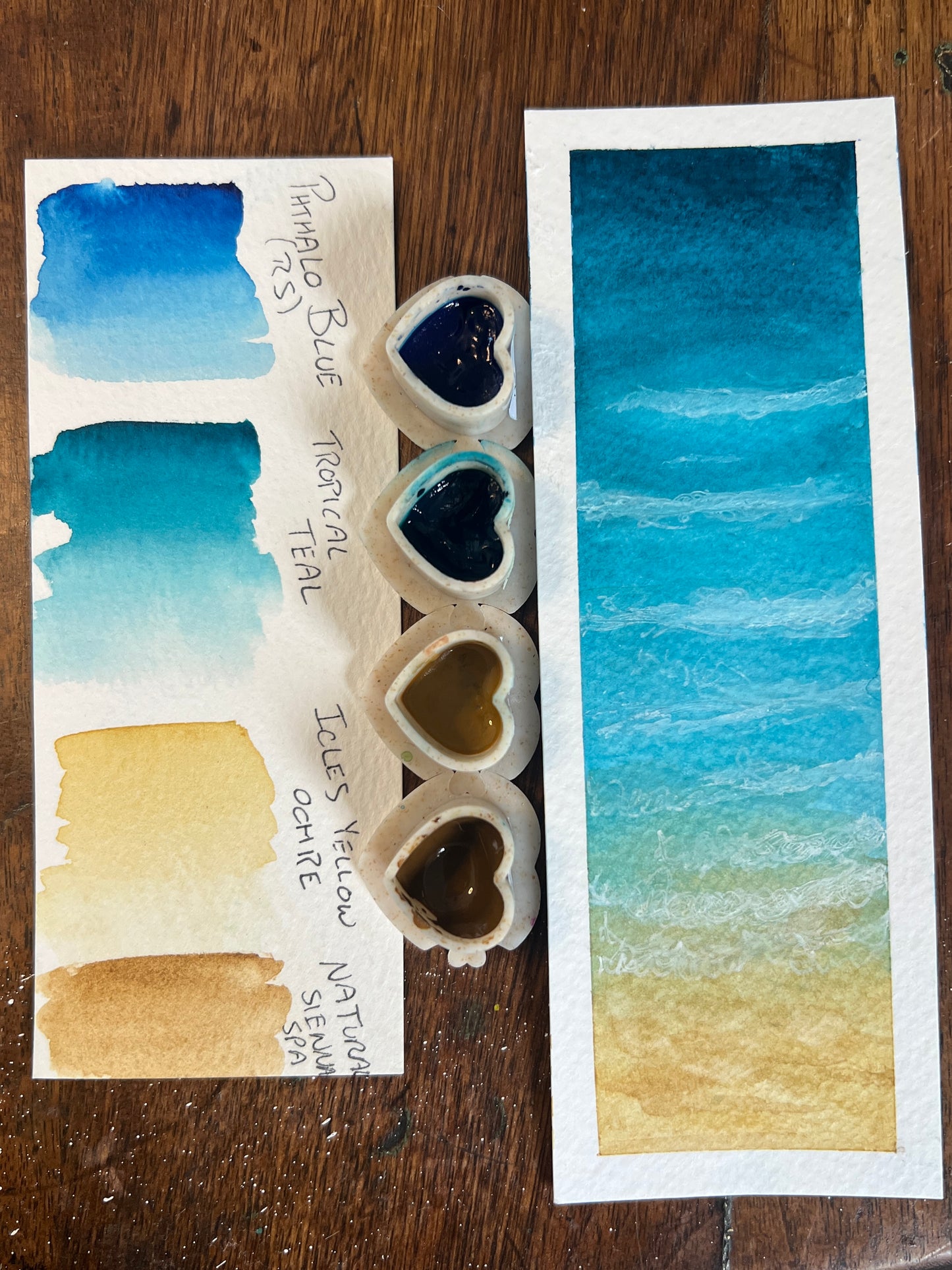 Seashore Watercolor Set