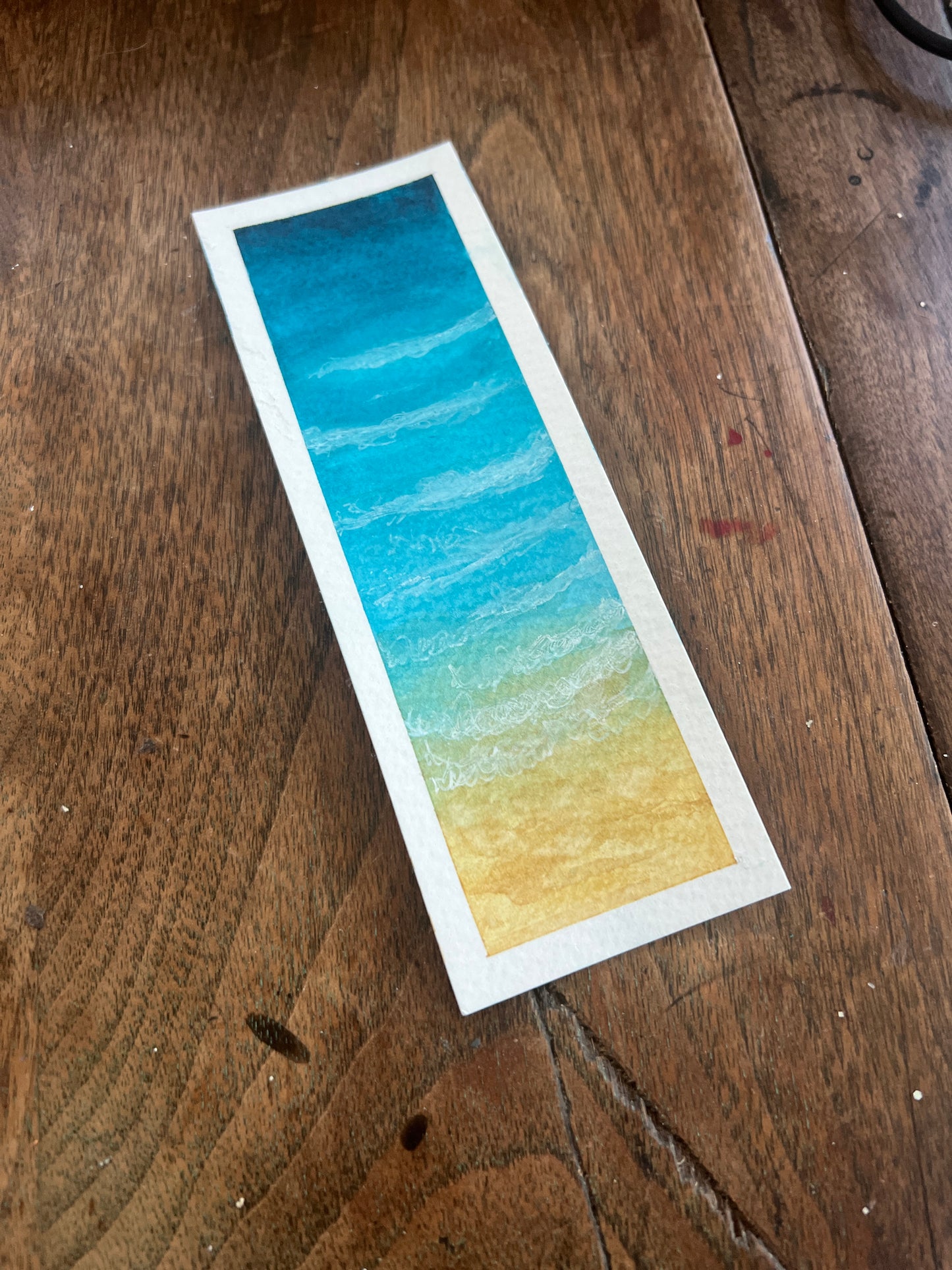 Original Watercolor Bookmark