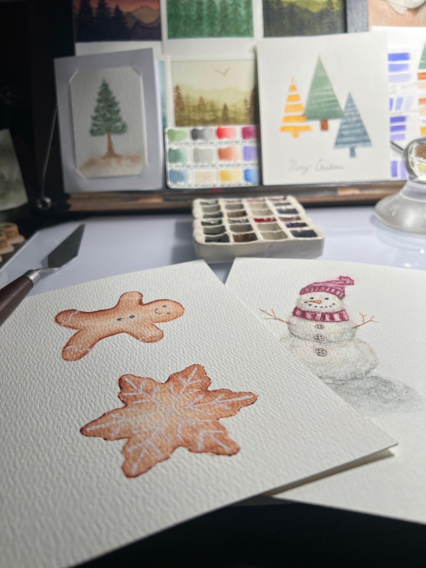 Winter Watercolor Palette