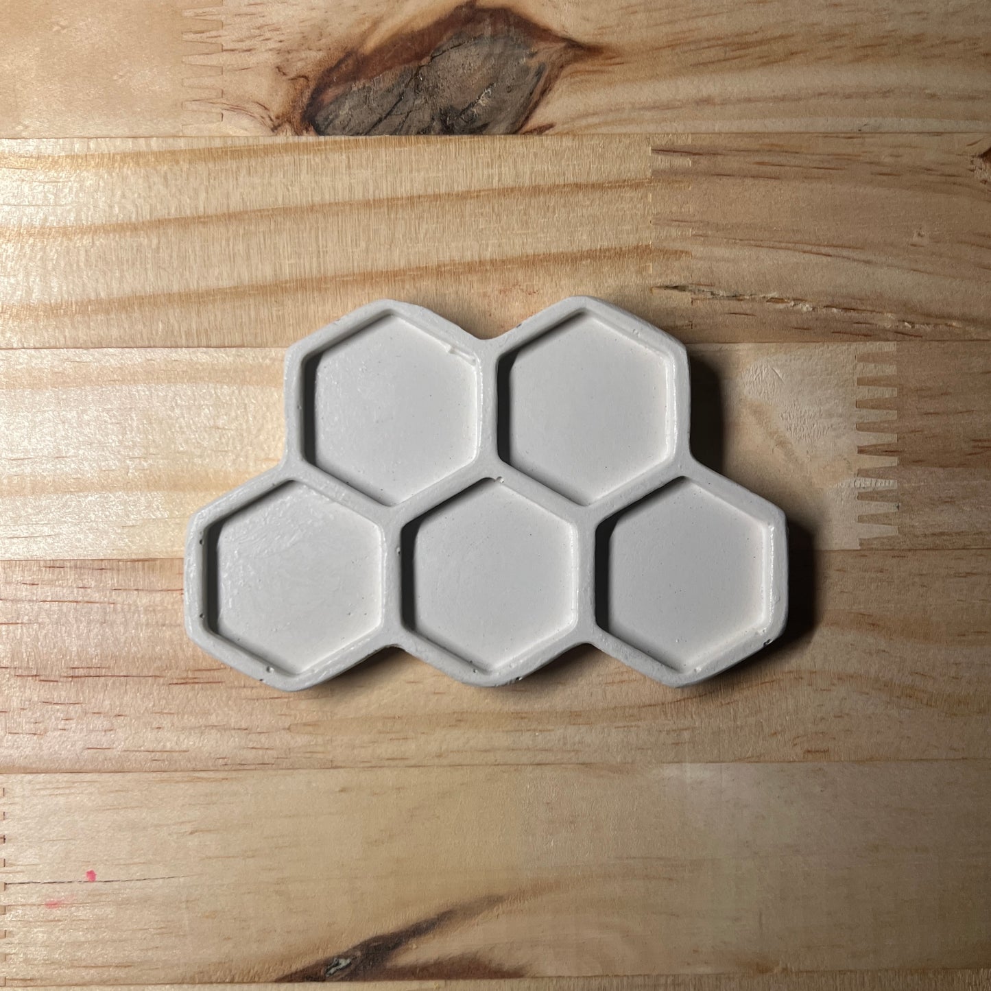 5-Well Travel Honeycomb Hex Mixing Palette