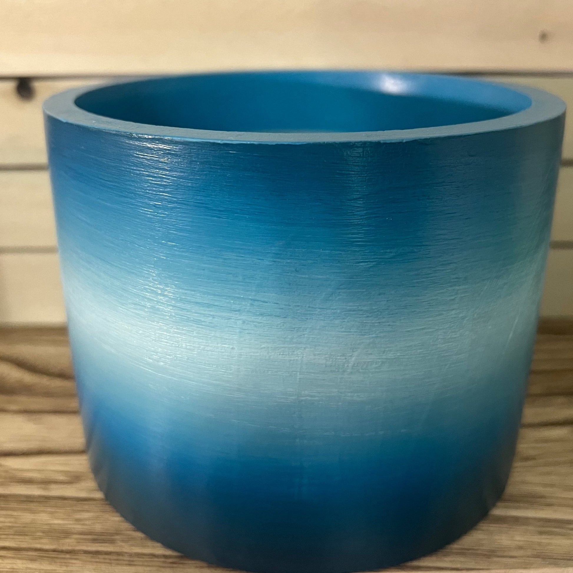 Ombré 5.5 inch Cylinder PlanterPlant PotsLeaves Laughs LoveLeaves Laughs LoveDeep Sea5 inch