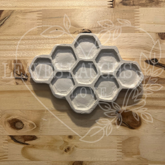 9-Well Honeycomb Hex Mixing Palette