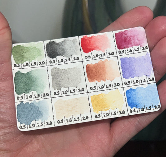 NEW Winter Watercolor Palette