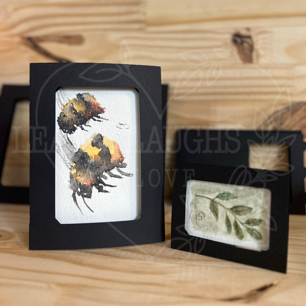 Paper Frame Selling Mini Paper Frames – Leaves Laughs Love