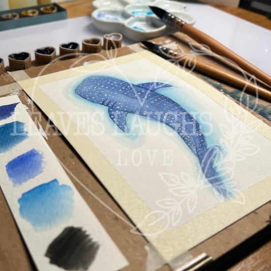 Original - Whale Shark Painting