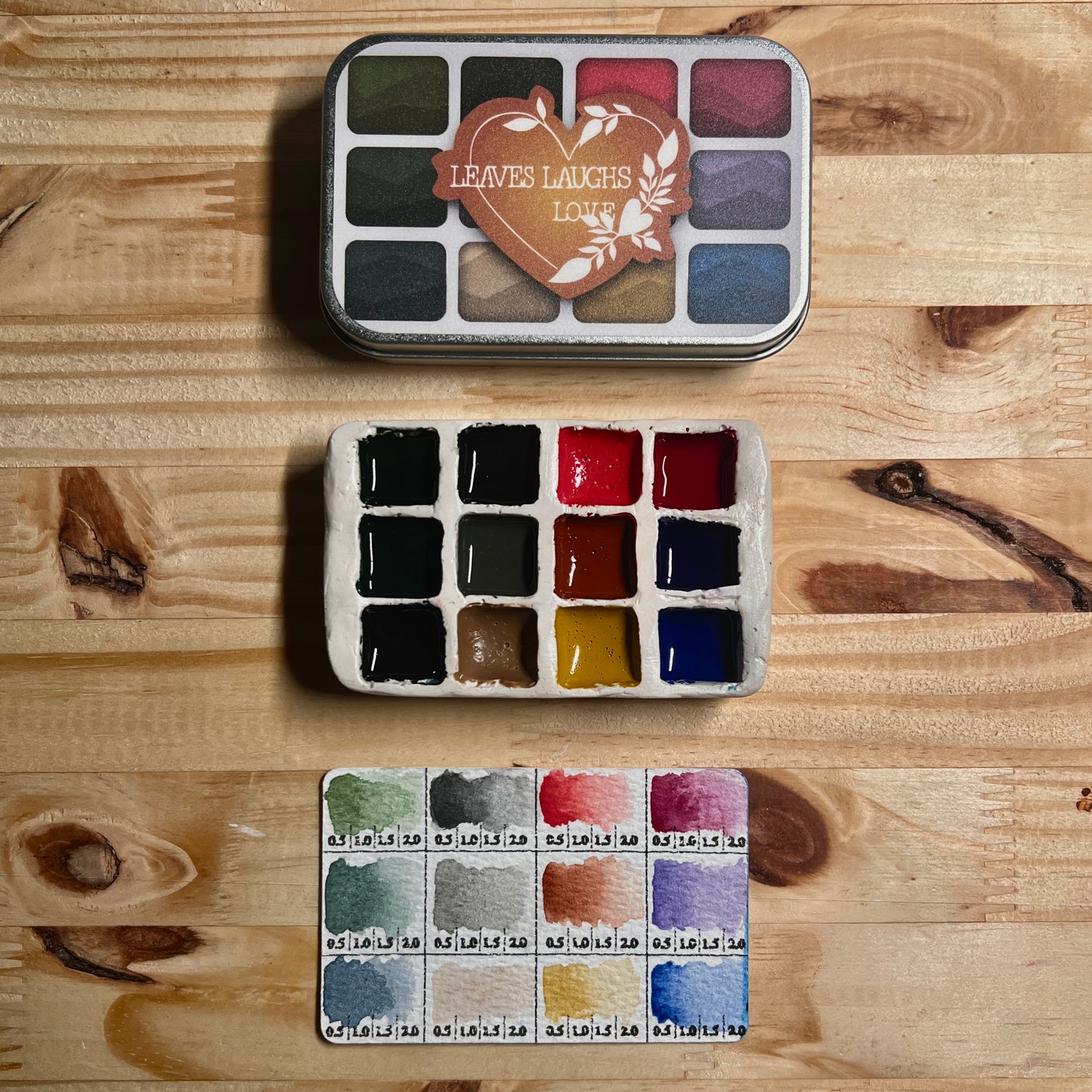 Winter Watercolor Palette