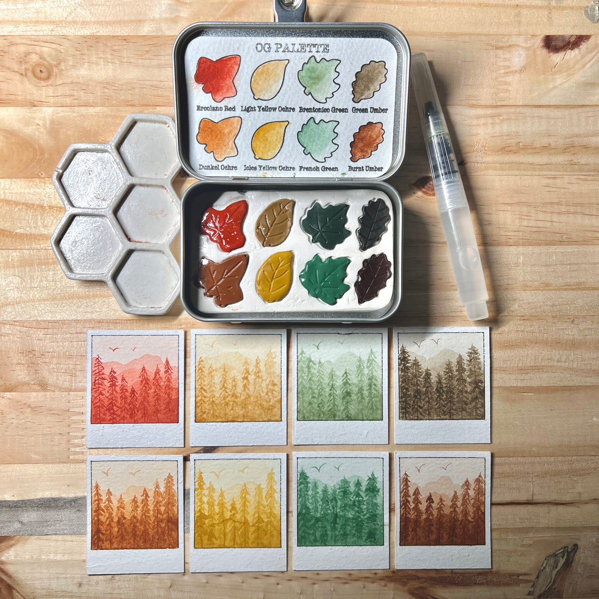 Travel Watercolor Kit – OG Palette