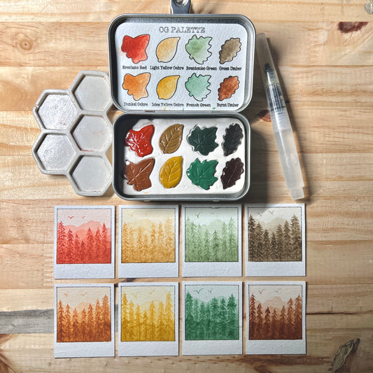 Travel Watercolor Kit – OG Palette