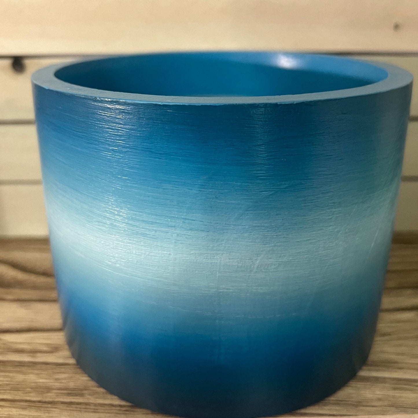 Ombré 5.5 inch Cylinder PlanterPlant PotsLeaves Laughs LoveLeaves Laughs LoveDeep Sea5 inch