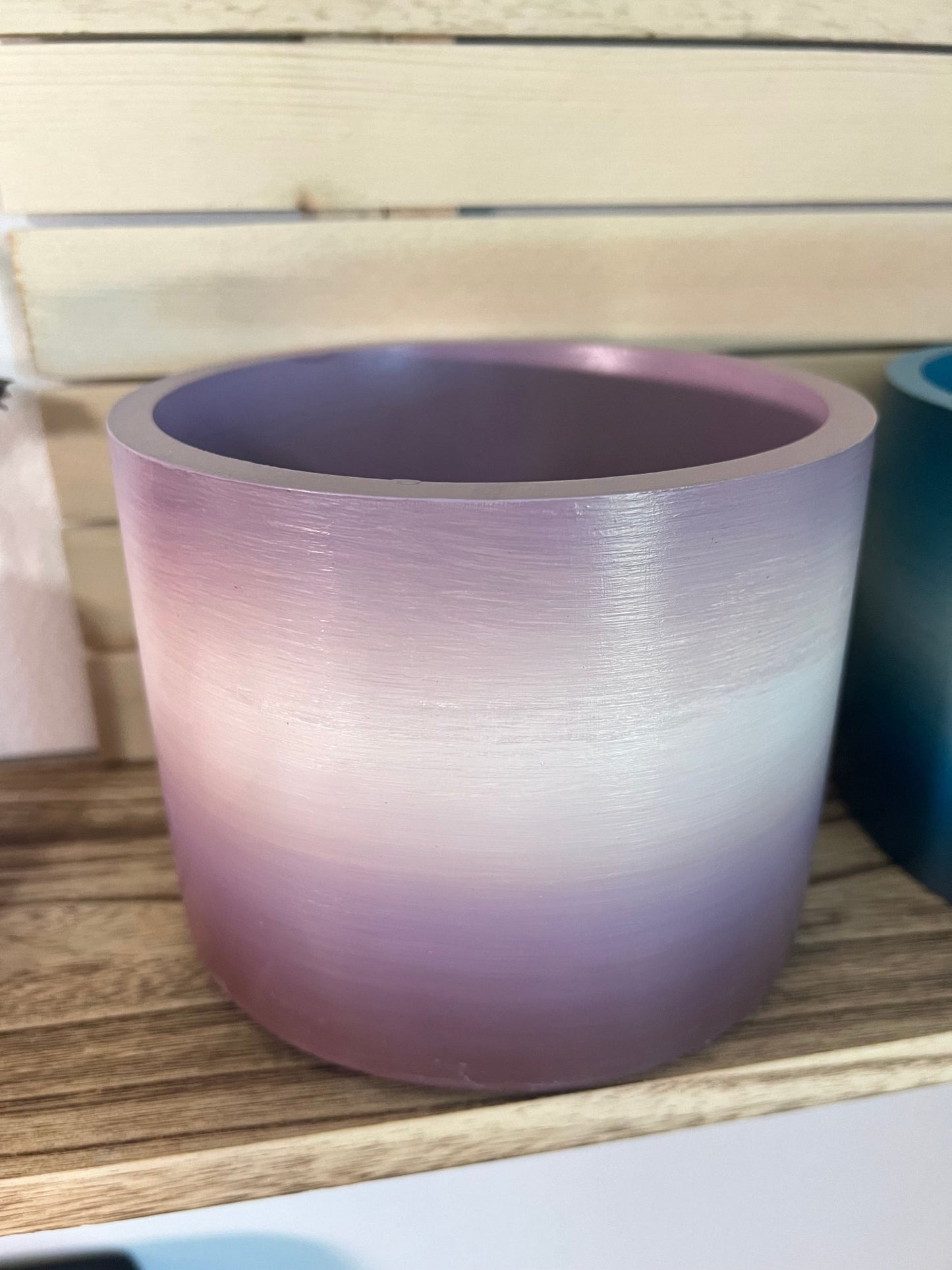Ombré 5.5 inch Cylinder PlanterPlant PotsLeaves Laughs LoveLeaves Laughs LoveLavender Rose5 inch
